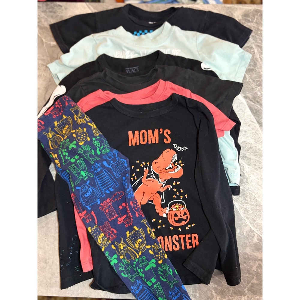 Mixed Brand | Graphic Tee and Legging Bundle | 3T-4T || Multicolor|